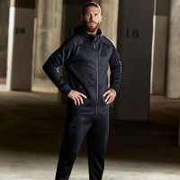 Mizuno Sergio Ramos 4 Hooded Vest Zwart