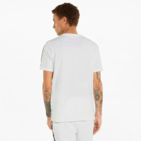 PUMA Essentials+ Tape T-Shirt Wit Zwart