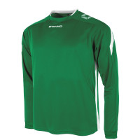 Stanno Drive Voetbalshirt Lange Mouwen Groen Wit