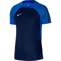 Nike Dri-Fit Strike 23 Trainingsshirt Donkerblauw Blauw Wit