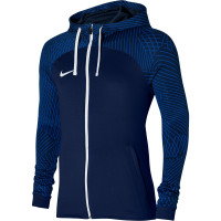 Nike Strike 23 Hooded Trainingsjack Donkerblauw Blauw Wit