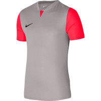 Nike Dri-Fit Trophy V Trainingsshirt Grijs Rood Zwart