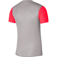 Nike Dri-Fit Trophy V Trainingsshirt Grijs Rood Zwart