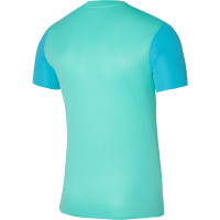 Nike Dri-Fit Trophy V Trainingsshirt Turquoise Blauw Wit