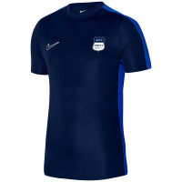 AVV Swift Trainingsshirt Junior Donkerblauw Blauw Wit