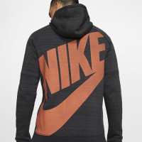 Nike Chelsea GFA Fleece Hoodie 2019-2020 Antraciet Oranje