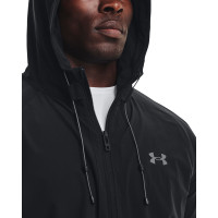 Under Armour Stretch Trainingspak Woven Full-Zip Zwart Grijs