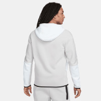 Nike Tech Fleece Vest Lichtgrijs Wit Blauw