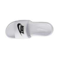 Nike Victori One Slippers Wit Zwart