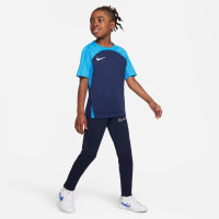 Nike Dri-Fit Strike III Trainingsshirt Kids Blauw Wit