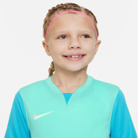 Nike Dri-Fit Trophy V Trainingsshirt Kids Turquoise Blauw Wit