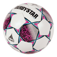 Derbystar Classic Energy TT II Voetbal 8 x 1 Vlakken Maat 5 Wit Roze Geel