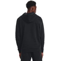 Under Armour Essential Fleece Hoodie Zwart Wit