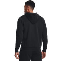 Under Armour Essential Fleece Trainingspak Full-Zip Hooded Zwart Wit