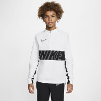 Nike Dry Academy Drill Trainingstrui Kids Wit Zwart