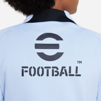 Nike Inter Milan Strike Trainingstrui 1/4-Zip 2023-2024 Kids Lichtblauw Zwart