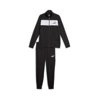 PUMA Poly Club Trainingspak Full-Zip Zwart Wit