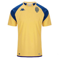 Kappa AS Monaco Trainingsshirt 2023-2024 Geel Blauw