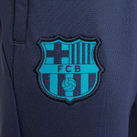 Nike FC Barcelona Strike Trainingspak 1/4-Zip 2023-2024 Kids Donkerblauw Zwart