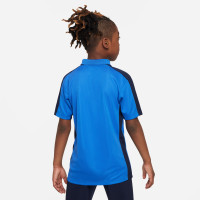 Nike Dri-Fit Academy 23 Polo Kids Blauw Donkerblauw Wit