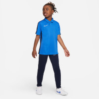 Nike Dri-Fit Academy 23 Polo Kids Blauw Donkerblauw Wit