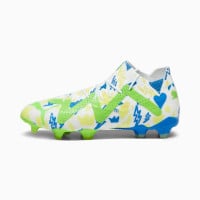 PUMA Future Ultimate Neymar Jr. Gras / Kunstgras Voetbalschoenen (MG) Wit Blauw Geel Groen