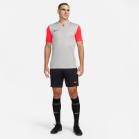 Nike Dri-Fit Trophy V Trainingsshirt Grijs Rood Zwart