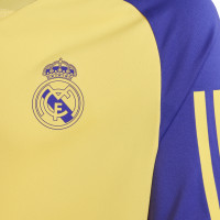 adidas Real Madrid Trainingsshirt 2023-2024 Kids Geel Paars