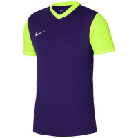 Nike Tiempo Premier II Voetbalshirt Paars Neongeel Wit