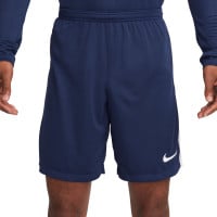 Nike Dri-FIT League III Voetbalbroekje Donkerblauw Wit