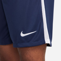 Nike Dri-FIT League III Voetbalbroekje Donkerblauw Wit