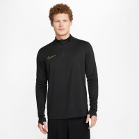 Nike Academy Trainingspak 1/4-Zip Zwart Goud