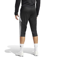 adidas Tiro 24 3/4 Trainingsbroek Zwart Wit