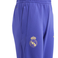 adidas Real Madrid Trainingsbroek 2023-2024 Kids Paars Geel