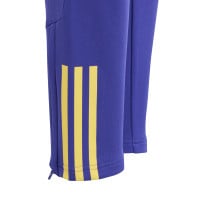 adidas Real Madrid Trainingsbroek 2023-2024 Kids Paars Geel