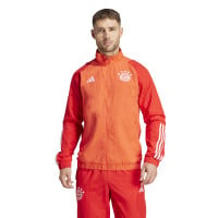 adidas Bayern München Presentatie Trainingspak 2023-2024 Rood Wit