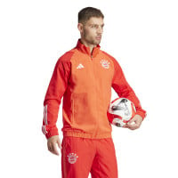 adidas Bayern München Presentatie Trainingspak 2023-2024 Rood Wit