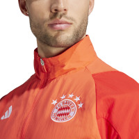 adidas Bayern München Presentatie Trainingspak 2023-2024 Rood Wit