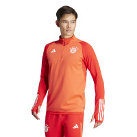 adidas Bayern München Trainingspak 1/4-Zip 2023-2024 Rood Wit