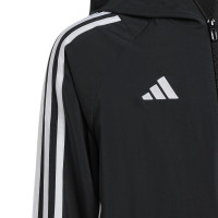 adidas Tiro 24 Windbreaker Kids Zwart Wit