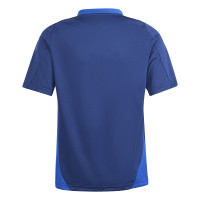 adidas Tiro 24 Competition Trainingsshirt Kids Donkerblauw