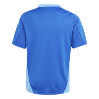 adidas Tiro 24 Competition Trainingsshirt Kids Blauw Lichtblauw