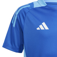 adidas Tiro 24 Competition Trainingsshirt Kids Blauw Lichtblauw