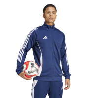 adidas Tiro 24 Trainingspak Donkerblauw Wit