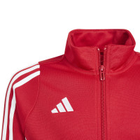 adidas Tiro 24 Trainingspak Kids Rood Zwart Wit