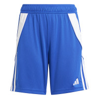 adidas Tiro 24 Voetbalbroekje Kids Blauw Wit