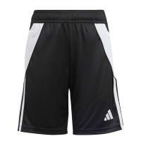 adidas Tiro 24 Voetbalbroekje Kids Zwart Wit