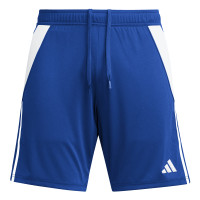 adidas Tiro 24 Voetbalbroekje Blauw Wit