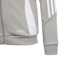 adidas Tiro 24 Trainingspak Kids Grijs Zwart Wit