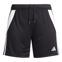 adidas Tiro 24 Voetbalbroekje Dames Zwart Wit